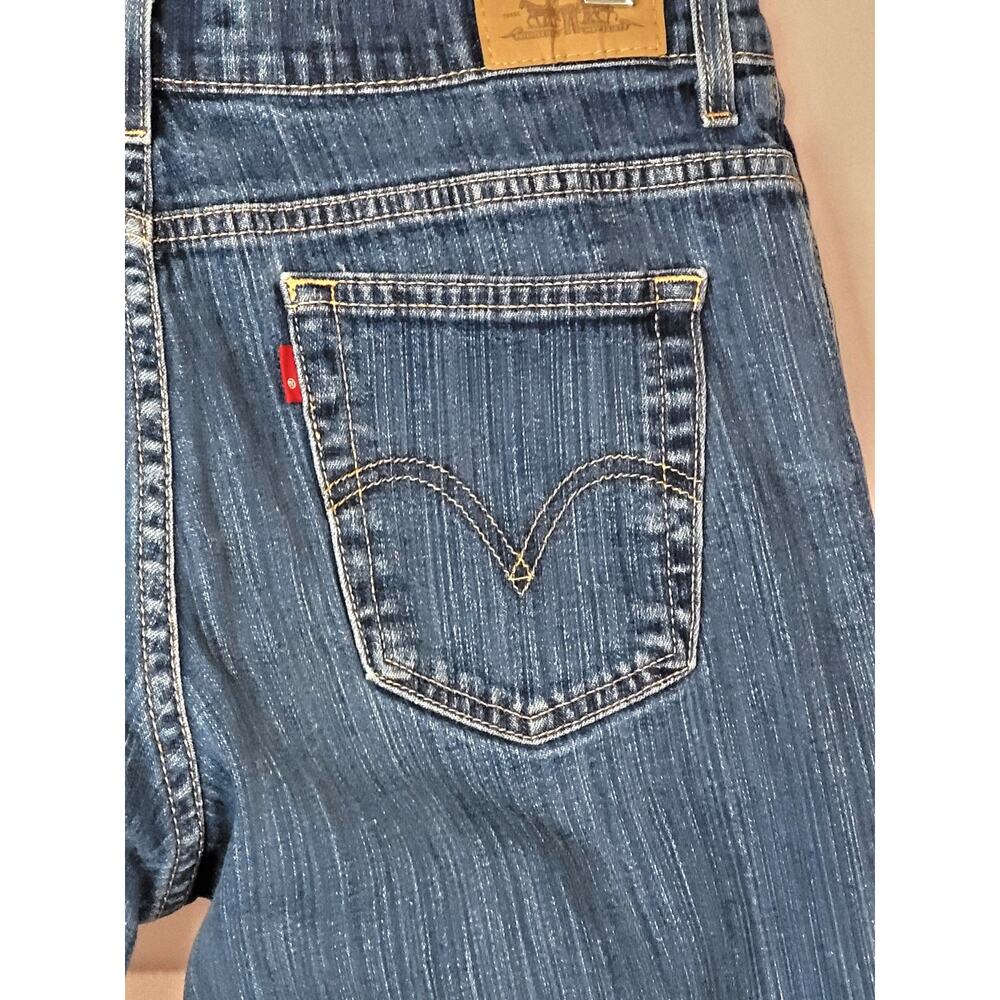 LEVIS 550 Relaxed Boot Cut Medium Wash Denim Jeans Womens Size 10 Medium - Picture 6 of 16